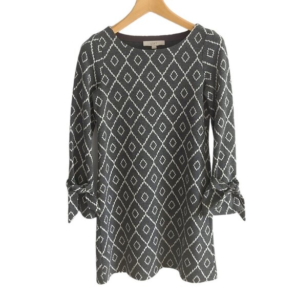 Loft Ann Taylor Tie Cuff Dress - Picture 2 of 6